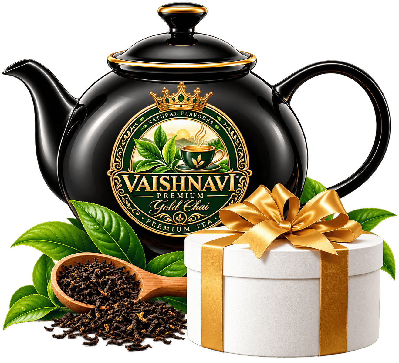 VAISHNAVI PREMIUM Gold Chai – NATURAL ENERGY & PURE WELLBEING